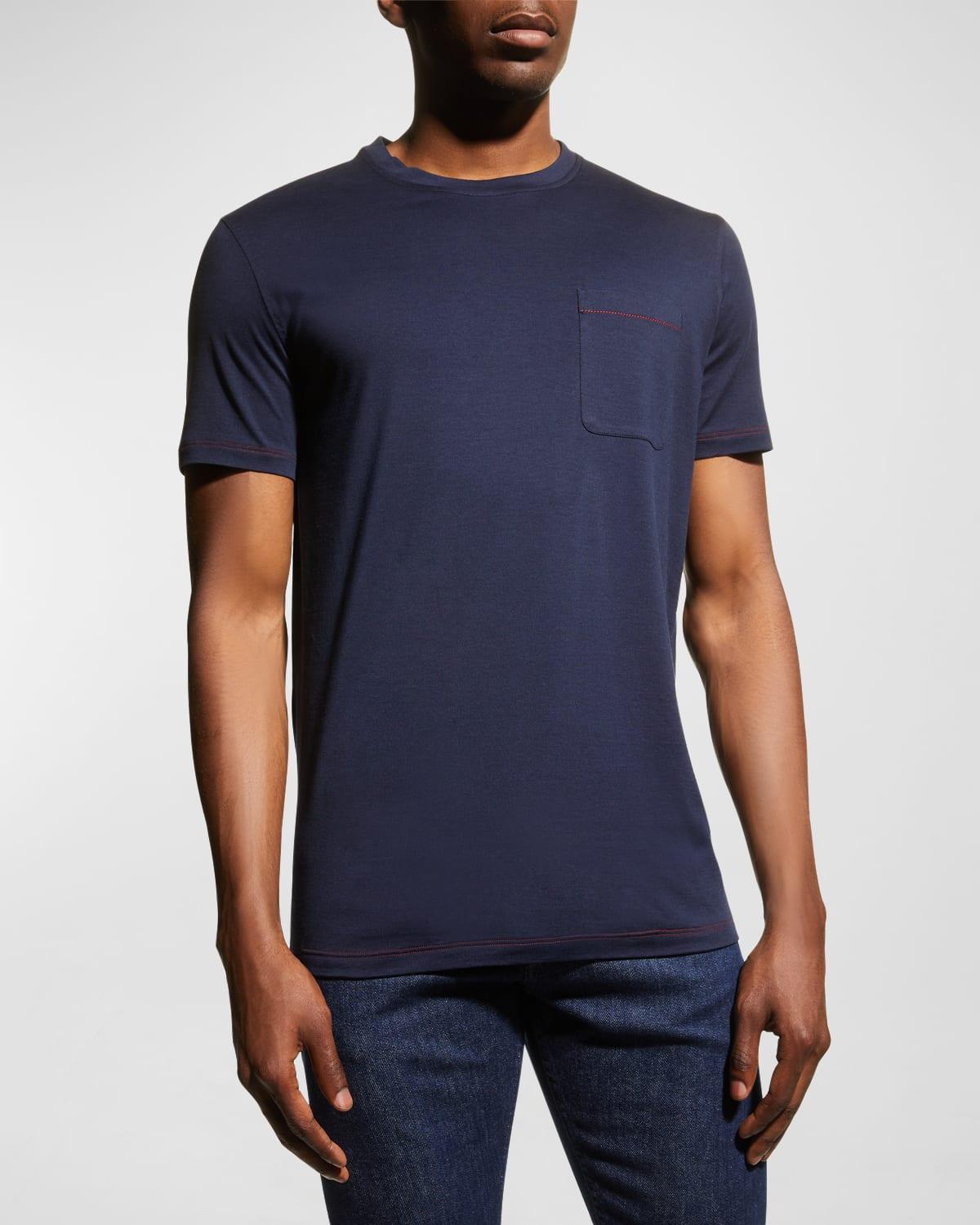 Mens Short-Sleeve Pocket T-Shirt Product Image