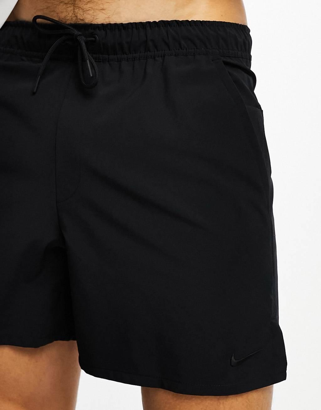 Nike Training Dri-FIT 5inch shorts in black Product Image