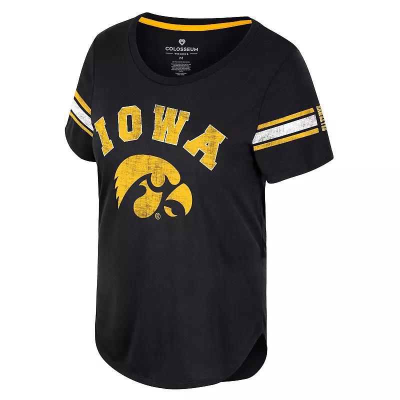 Womens Iowa Hawkeyes Scoopneck Tee Product Image