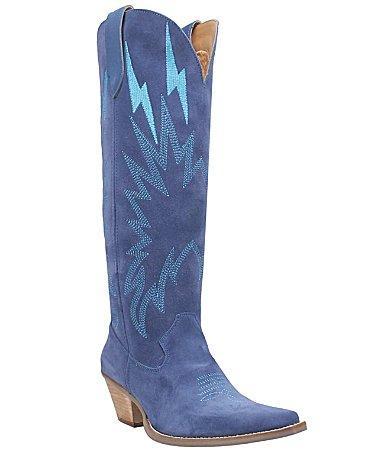 Dingo Thunder Road Suede Tall Western Boots Product Image