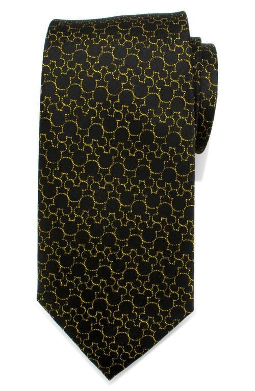 Disney Mickeys 90th Anniversary Compact Silhouette Mens Tie Product Image