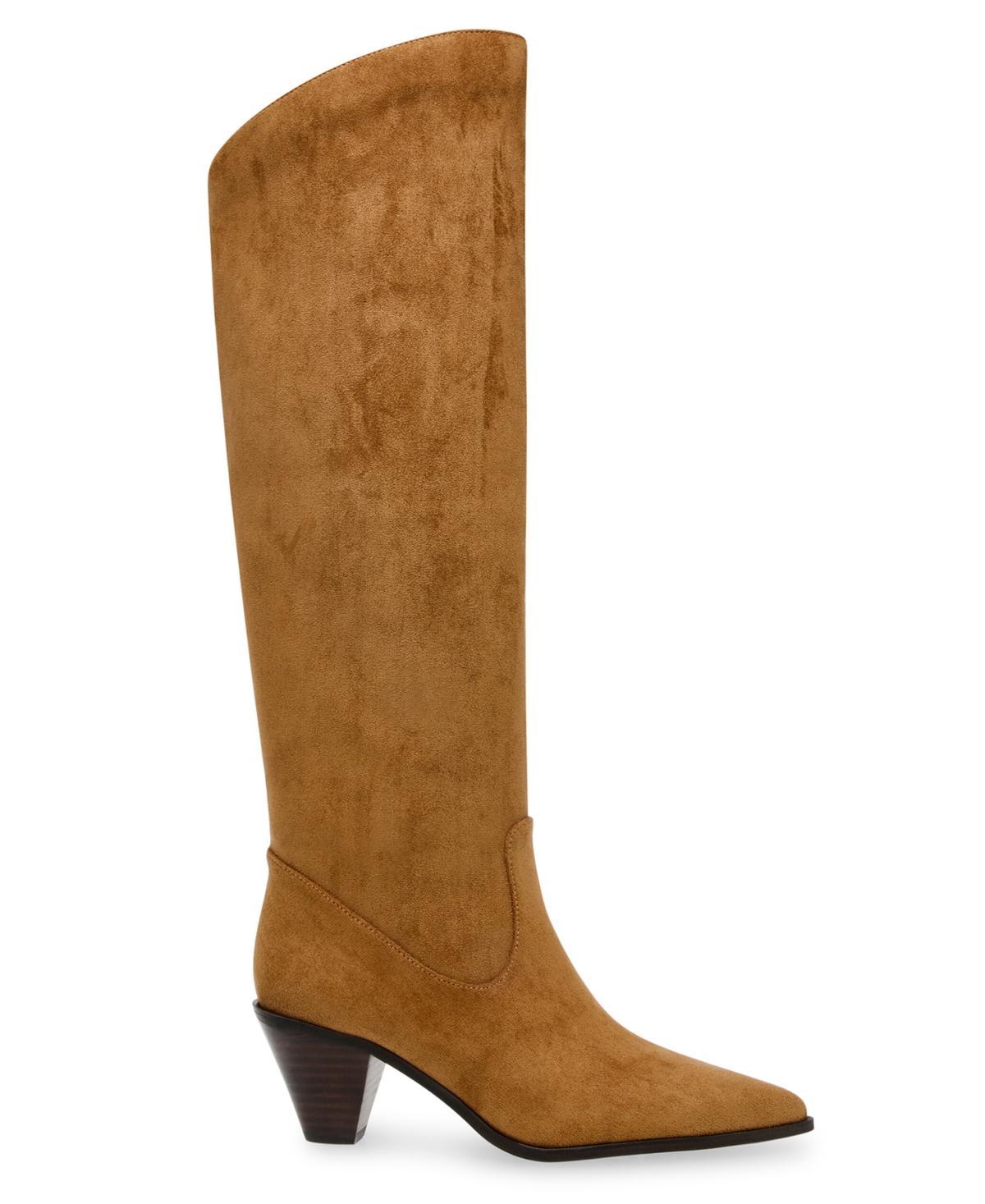 Anne Klein Womens Ware Pointed Toe Tall Regular Calf Boot Product Image