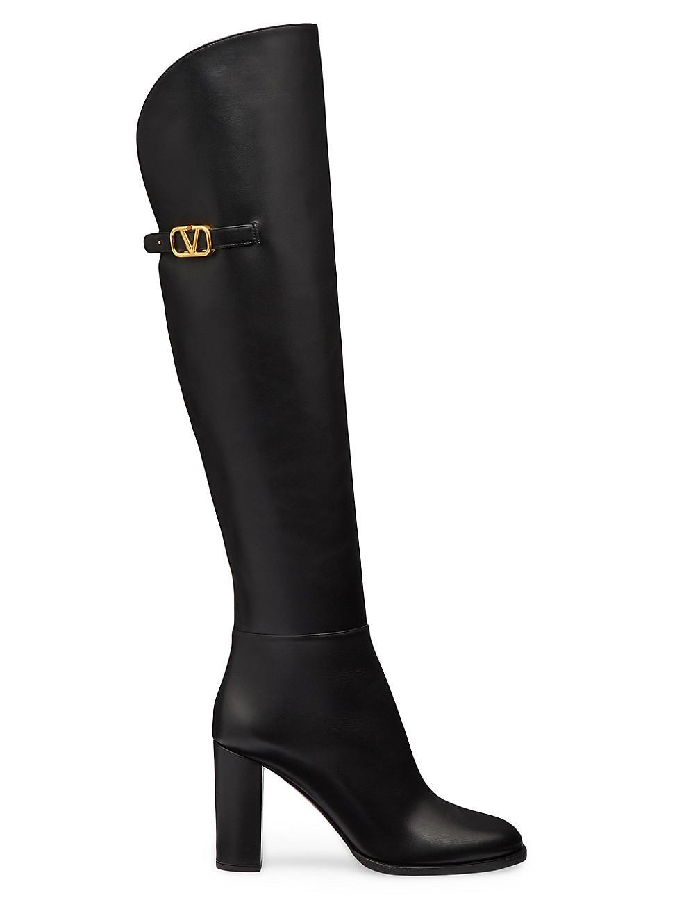 Valentino Garavani VLOGO Signature Over the Knee Boot Product Image