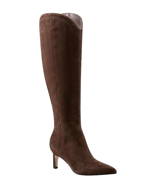 Marc Fisher Ltd. Womens Quinnie Pointed Toe Mid Heel Tall Boots Product Image