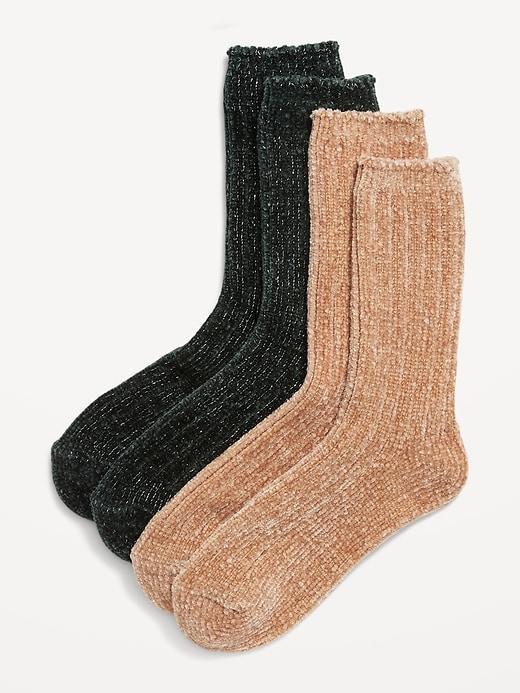 Chenille Crew Socks 2-Pack for Women Product Image