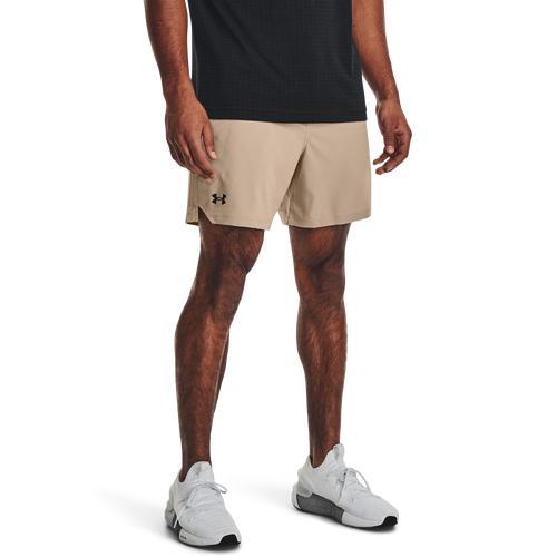 Under Armour Mens Under Armour Vanish Woven 6 Shorts - Mens Pitch Grey/Black Product Image