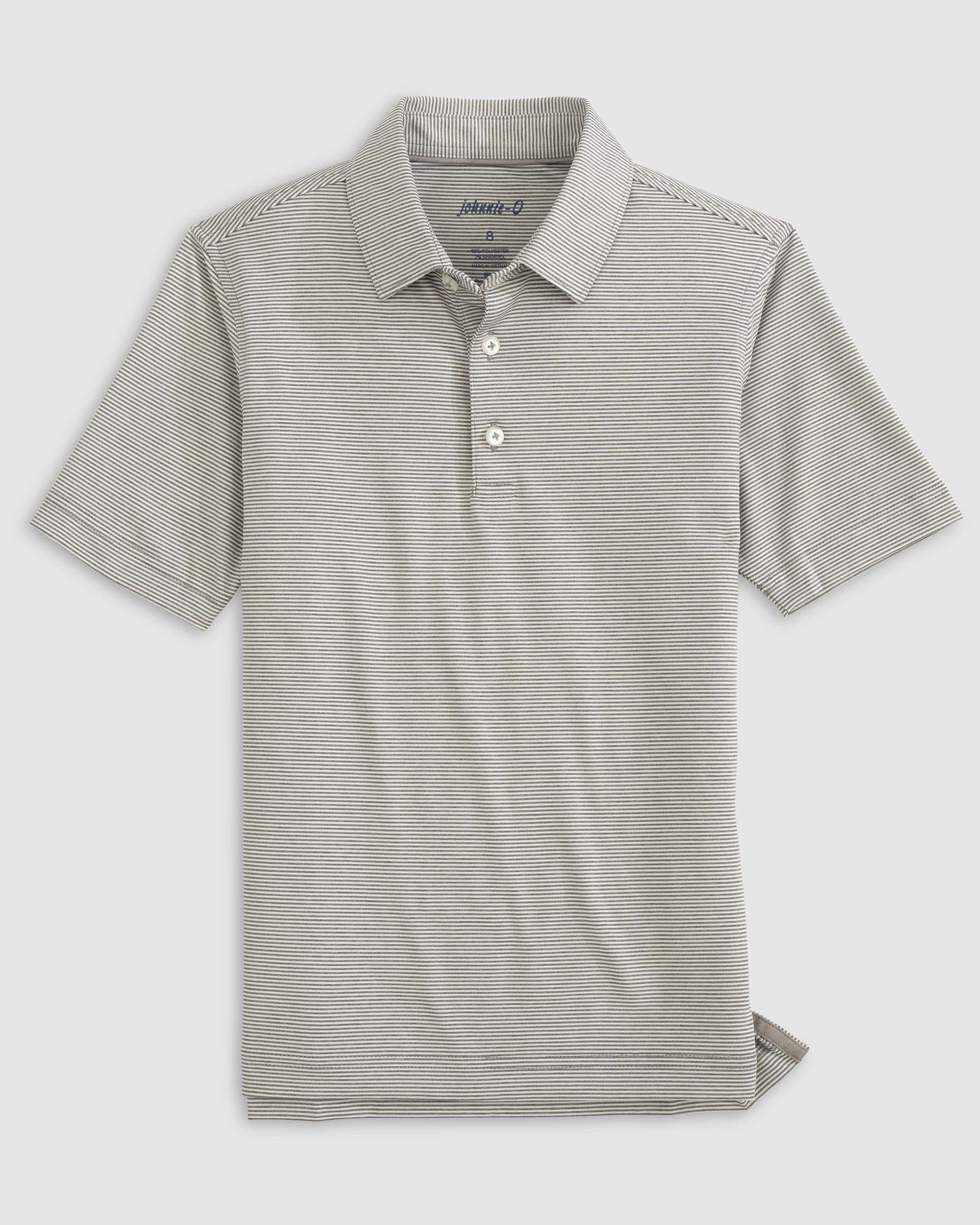 johnnie-O Performance Jersey Jr. Polo - Lyndonn Stripe Product Image