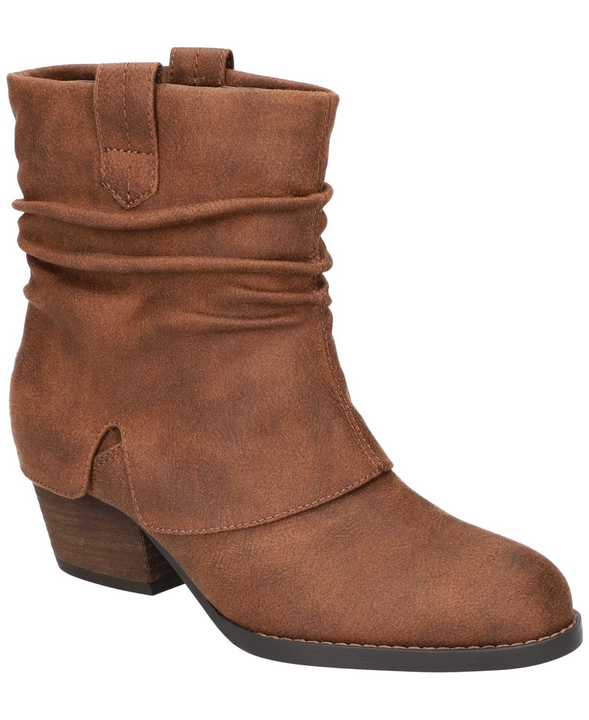 Bella Vita Womens Twyla Slouch Block Heel Ankle Boots Product Image