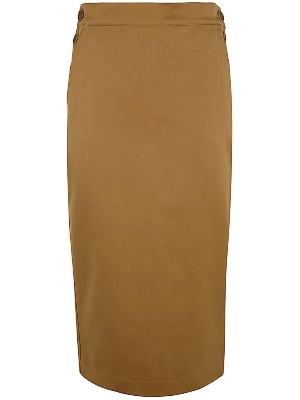 Cresta Skirt In Beige Product Image