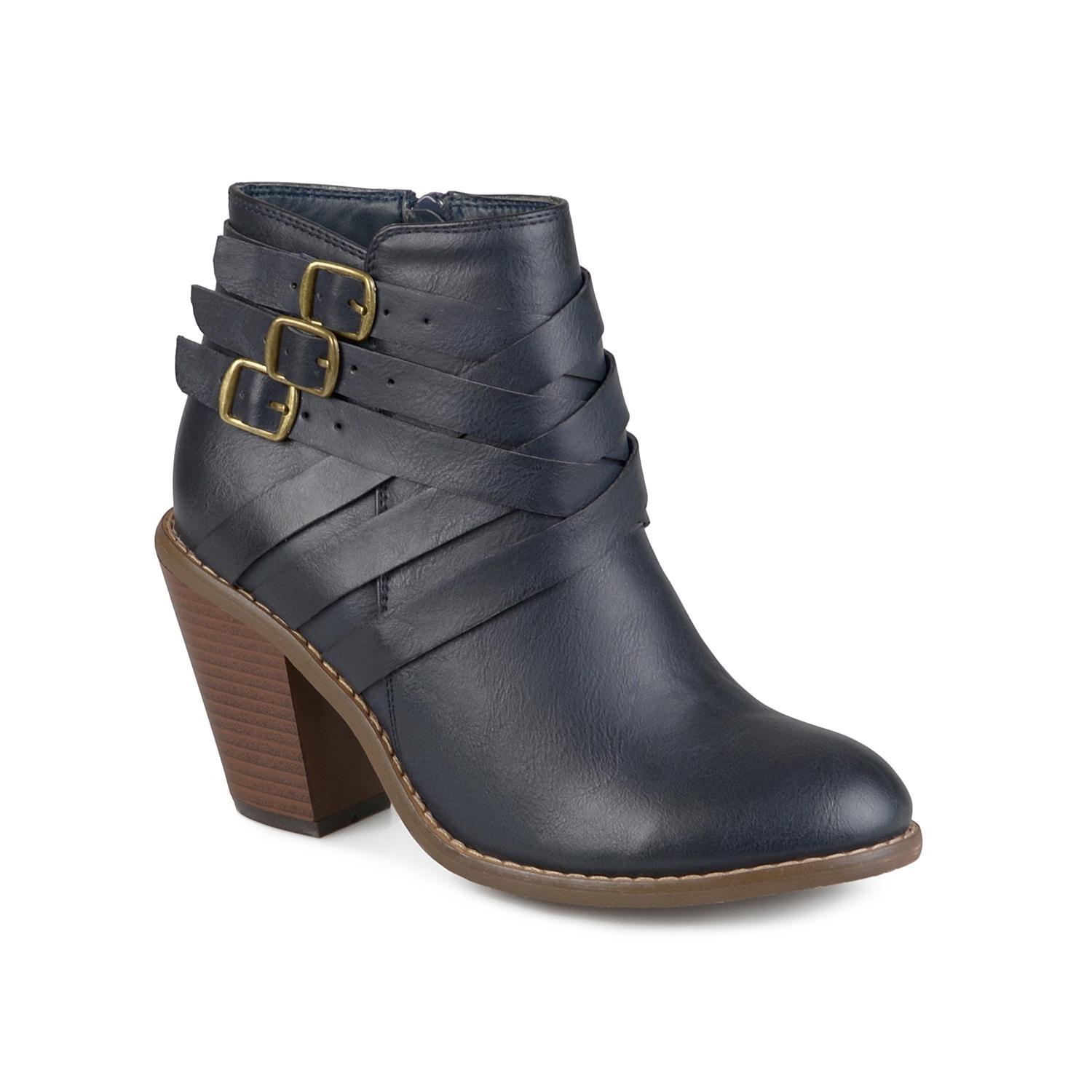 Journee Collection Womens Wide Strap Boot Womens Shoes Product Image