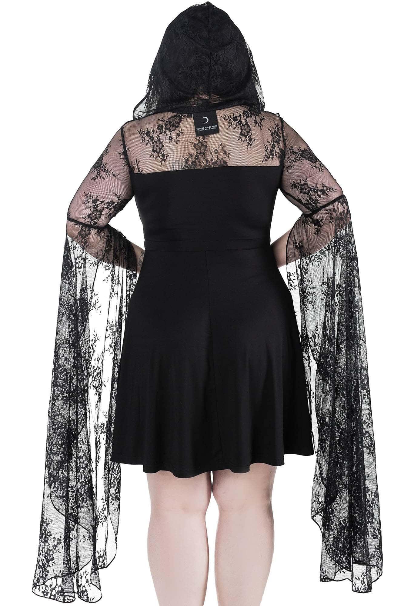 Dead Inside Hood Dress Female Product Image