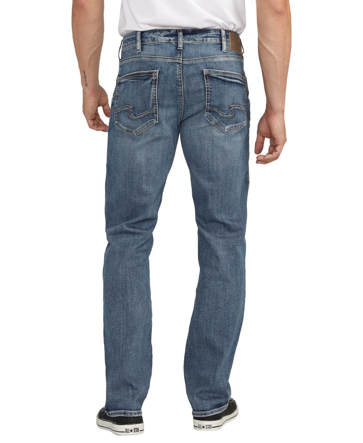 Silver Jeans Co. Mens Grayson Classic Fit Straight Leg Jeans Product Image