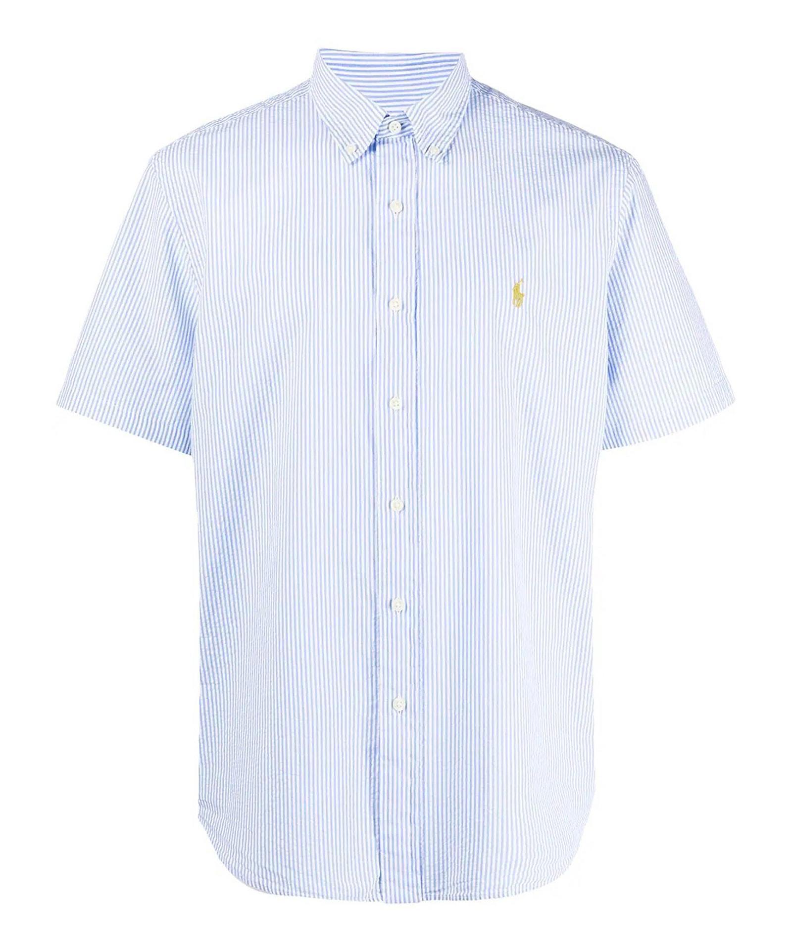 Short Sleeve Shirt In Blue Product Image