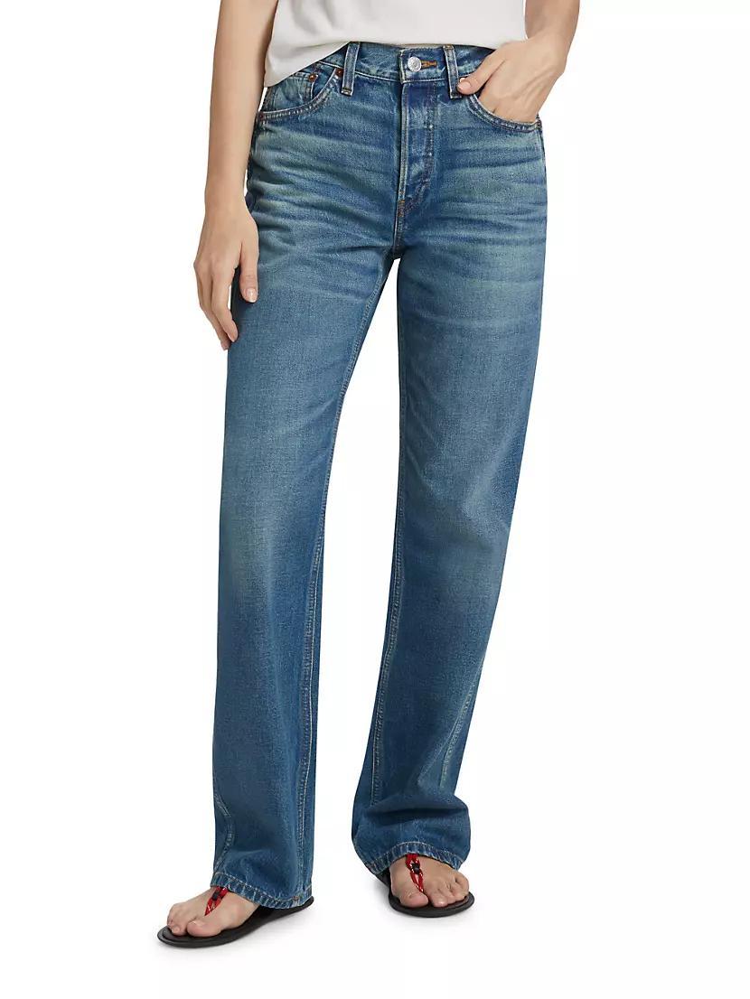 Relaxed Straight-Leg Jeans Product Image