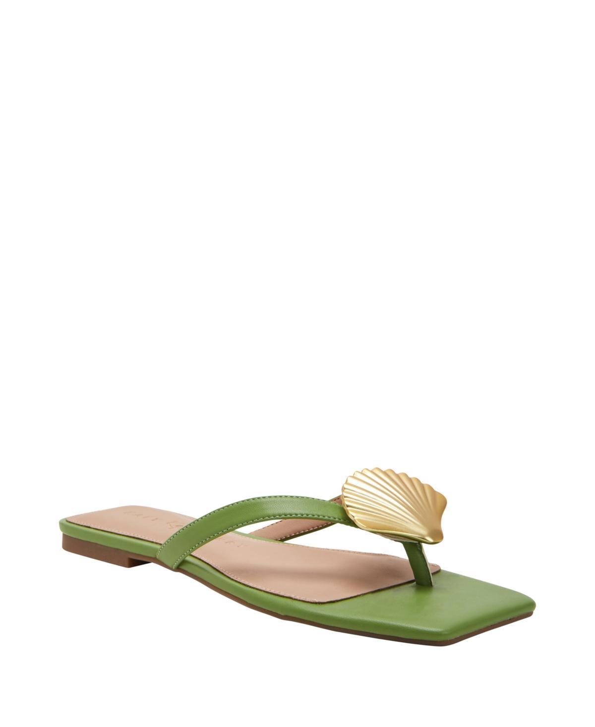 Katy Perry Womens Camie Shell Slip-On Sandals Product Image