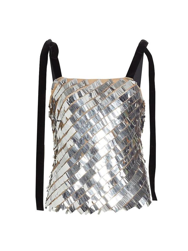 Womens Moore Metallic Fringe Camisole Product Image