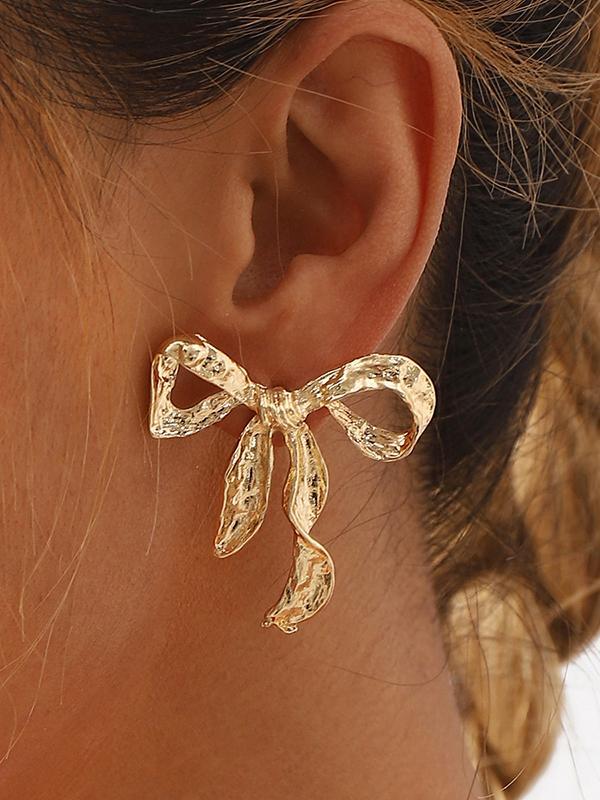 Bowknot Drop Earrings Product Image