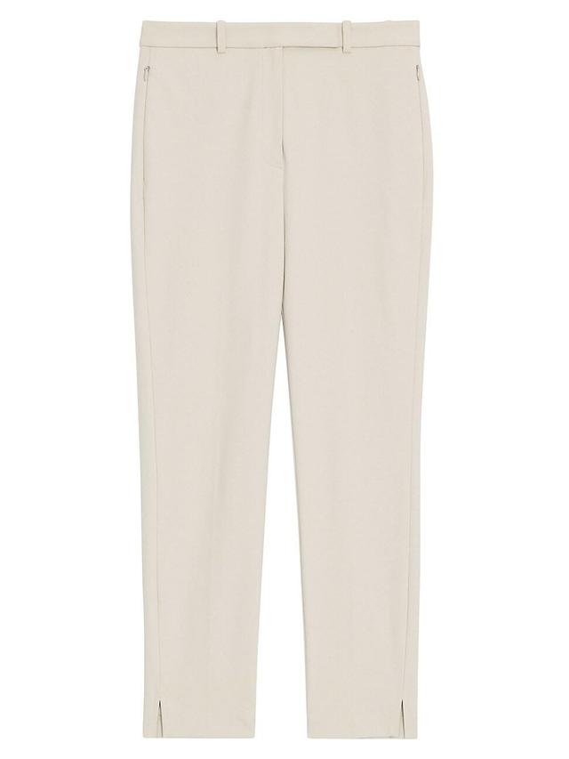 Theory Bistre High Waist Tapered Ankle Pants Product Image