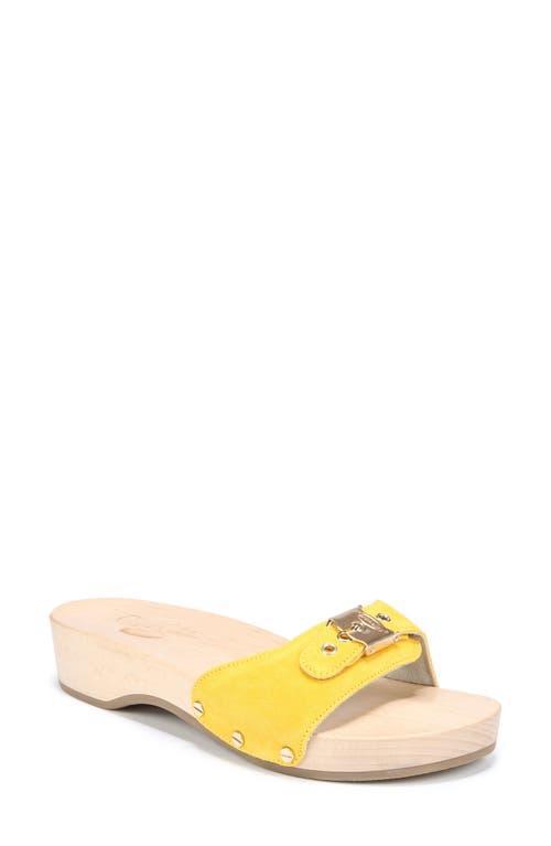 Dr. Scholls Original Womens Slide Sandals Gold Product Image