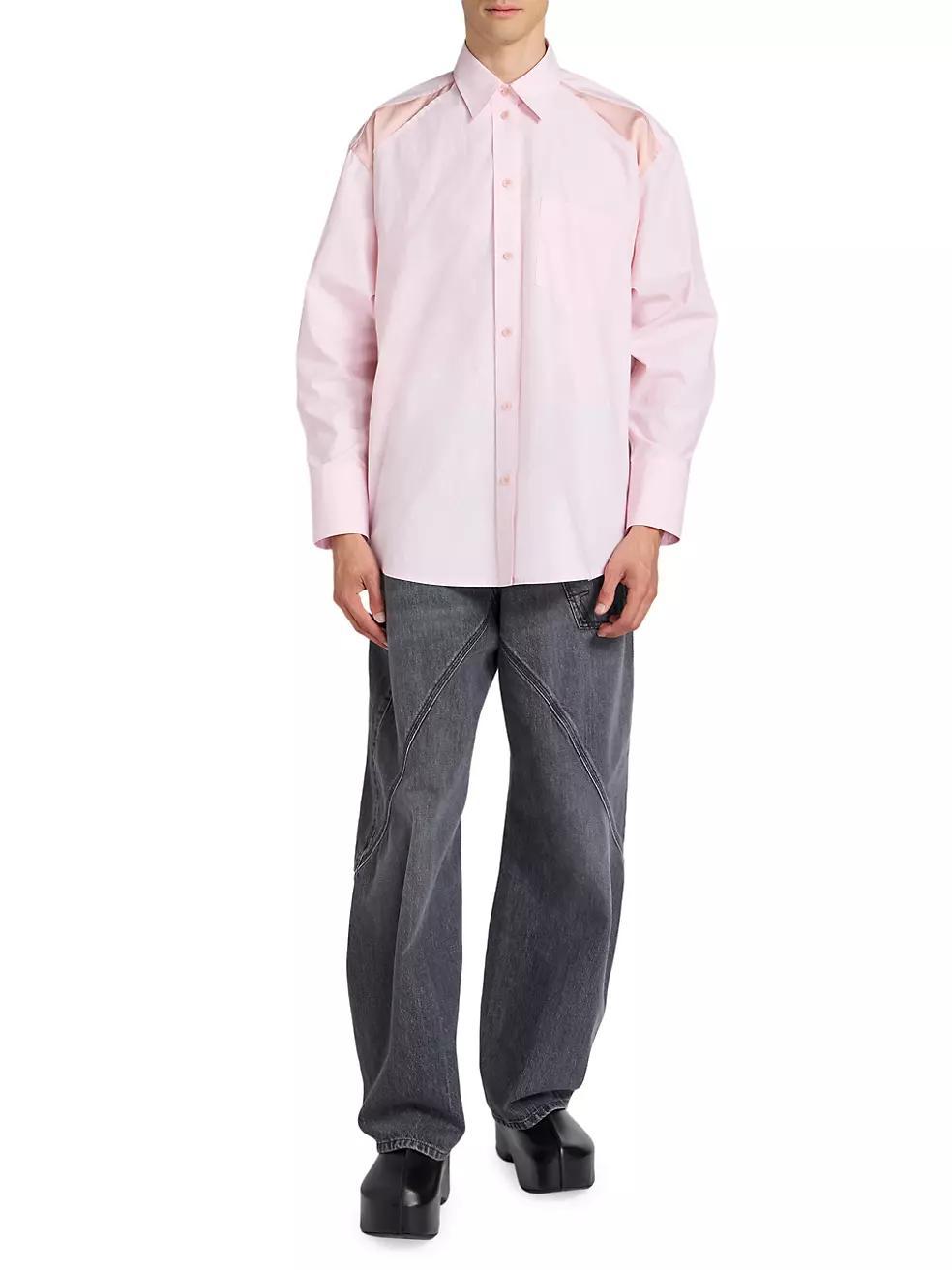 Satin Insert Shirt Product Image