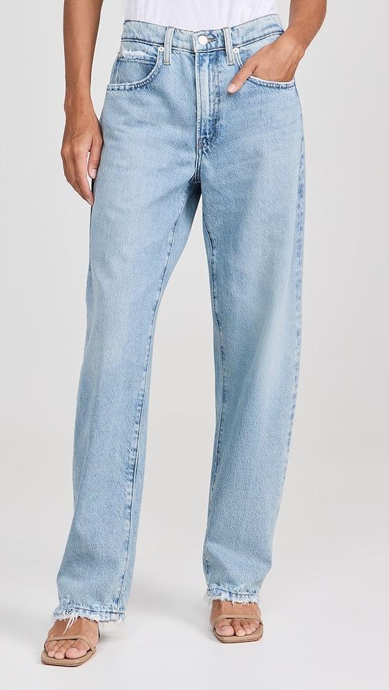 FRAME Low Slung Barrel Jeans | Shopbop Product Image