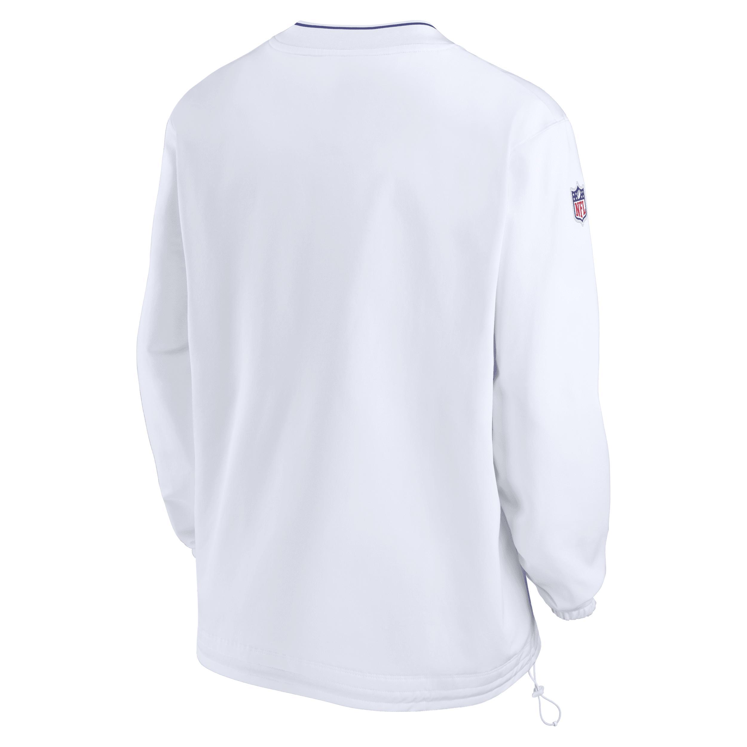 Minnesota Vikings Logo Nike Mens NFL Long-Sleeve Windshirt Product Image