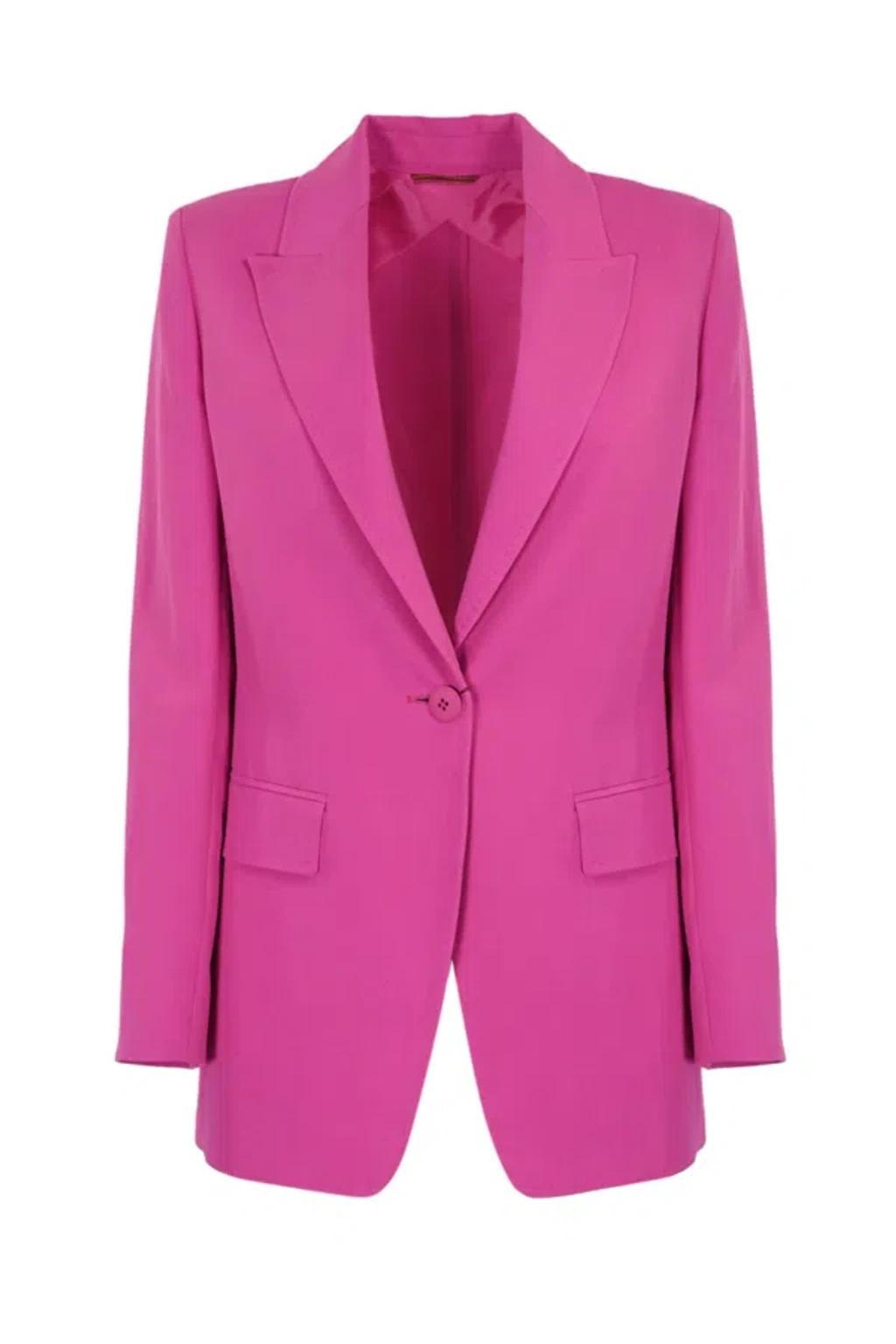 MAX MARA Gitane Blazer In Fuxia Product Image