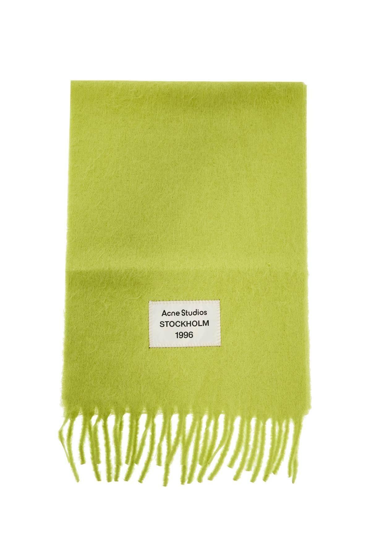 ACNE STUDIOS Alpaca Blend Scarf For In Green product image