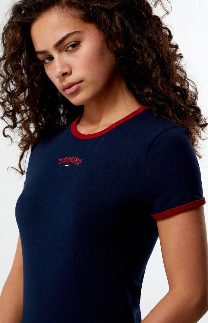 Tommy Jeans Women's Varsity Slim T-Shirt Product Image