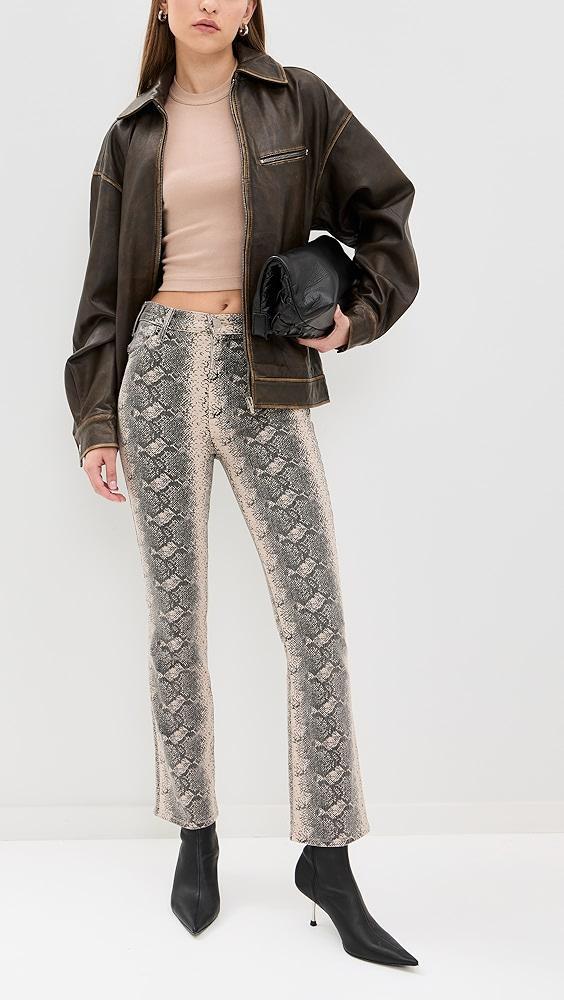 MOTHER The Hustler Flood Jeans | Shopbop Product Image