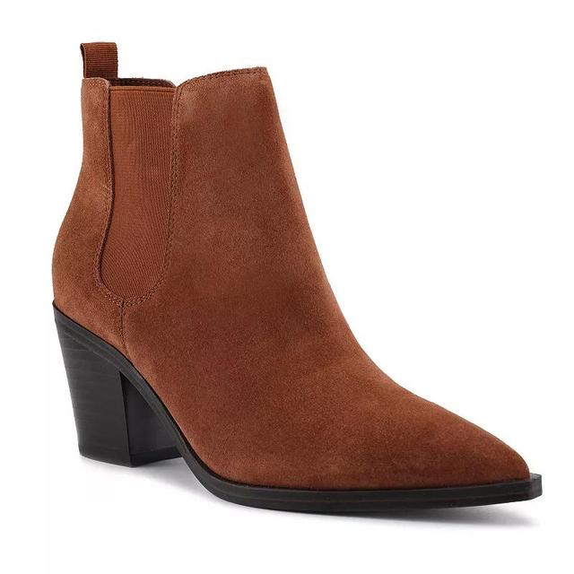 Nine West Wyllis Womens Suede Ankle Boots Product Image