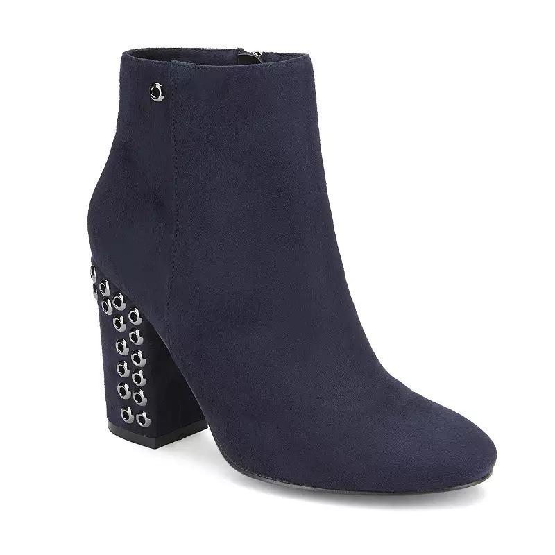 Olivia Miller Kenai Womens Ankle Boots Blue Product Image