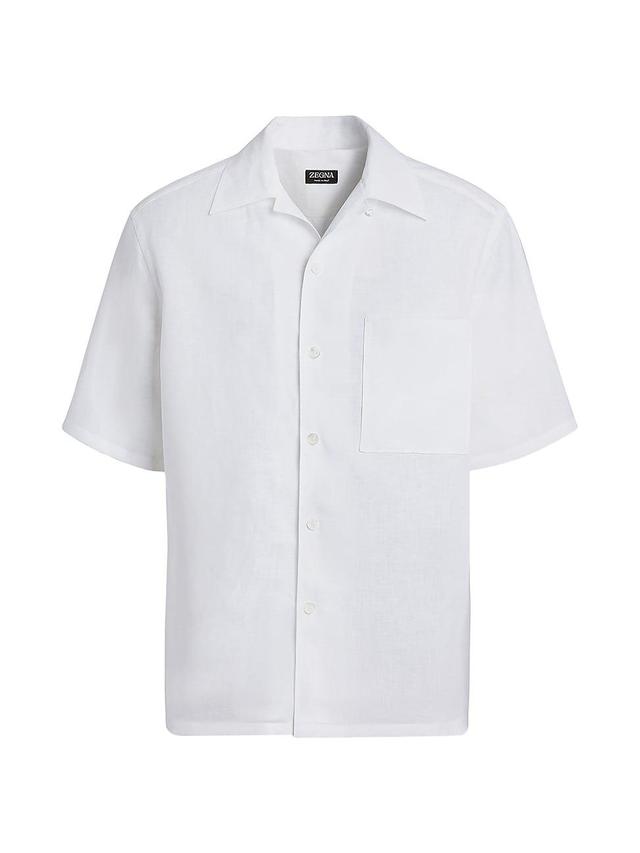 Mens Linen Shirt Product Image