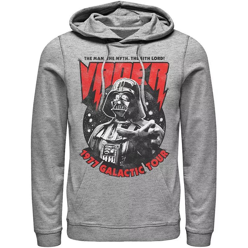 Mens Star Wars Vader 1977 Galactic Tour Metal Poster Hoodie Blue Product Image