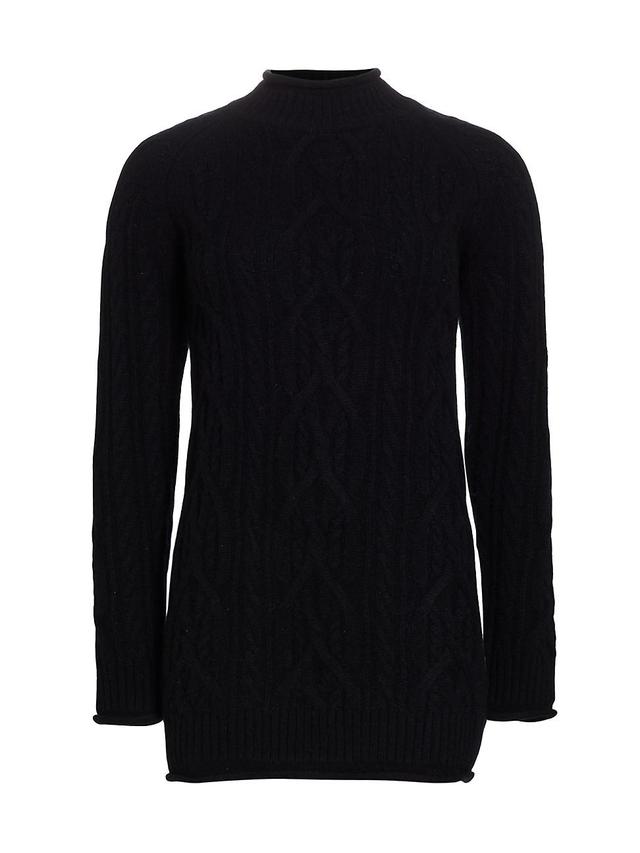 Womens Layo Cable-Knit Cashmere Sweaterdress Product Image