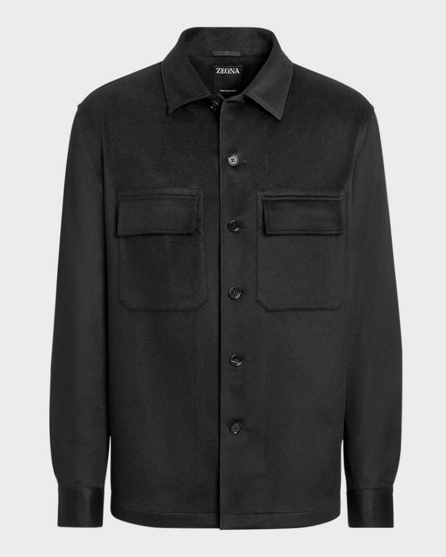 Men's Cashmere Overshirt Product Image