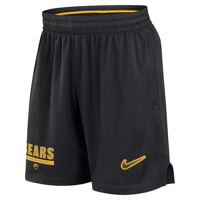 Nike Mens Black Baylor Bears 2024 Sideline Mesh Shorts Product Image