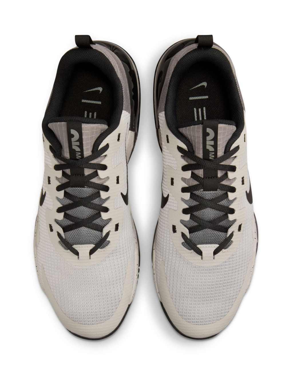 Nike Training Air Max Alpha 5 sneakers in gray and black   Product Image