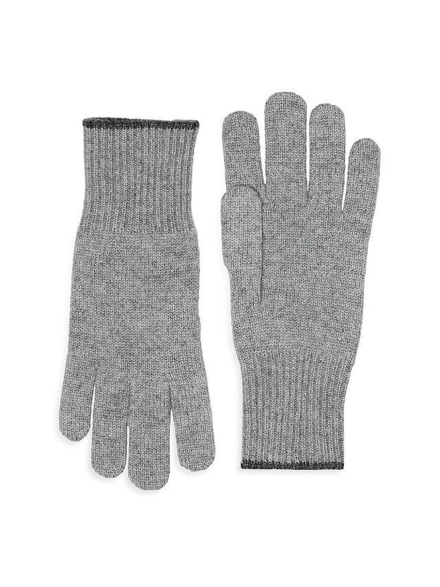 Mens Cashmere Knit Gloves Product Image