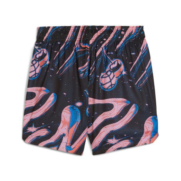 PUMA Cherry On Top Women's All-Over Print Mesh Basketball Shorts Product Image