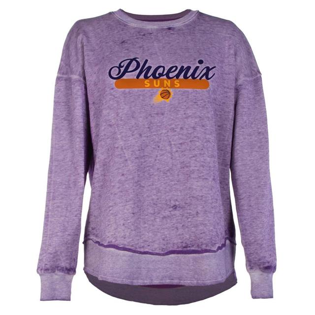 NBA Phoenix Suns Womens Burnout Crew Neck Fleece Sweatshirt Product Image