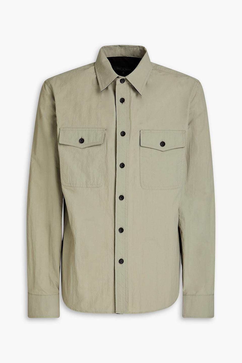 Jack Shell Shirt In Sage Green Product Image