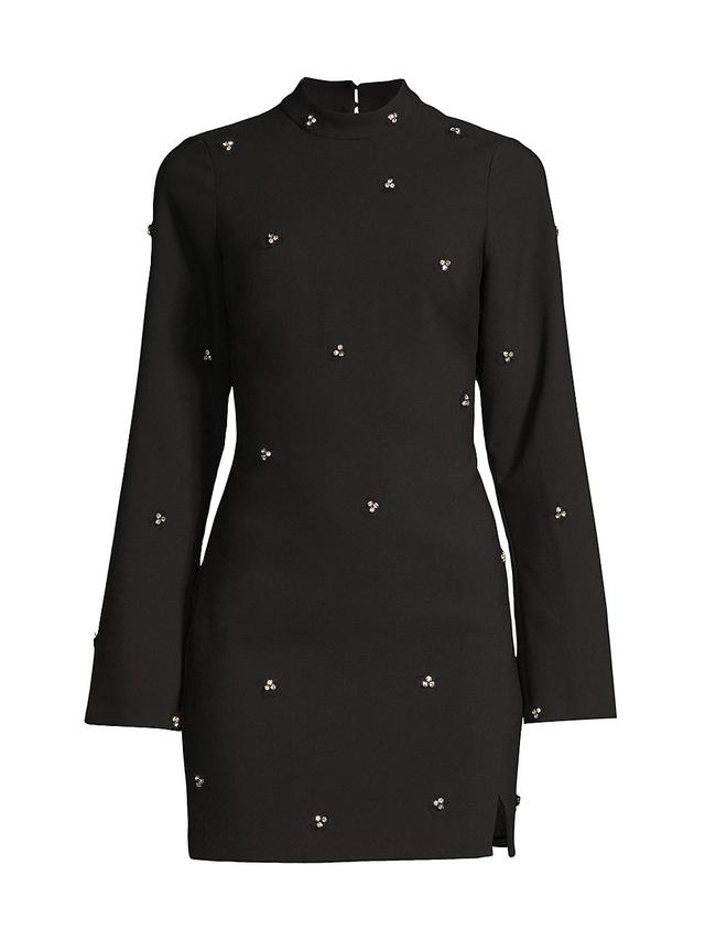 Womens Phillips Crystal-Embellished Minidress Product Image