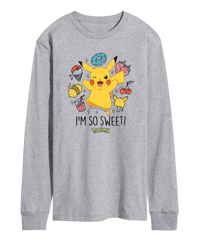 Mens Pokemon Im So Sweet Long Sleeve T-shirt Product Image