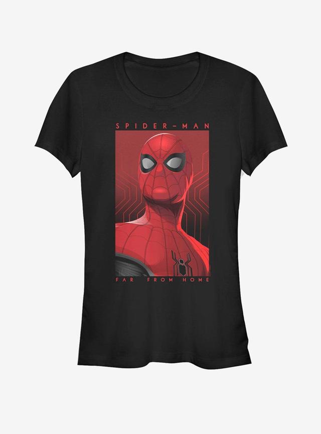 Marvel Spider-Man Far From Home Posterized Spidey Girls T-Shirt Product Image