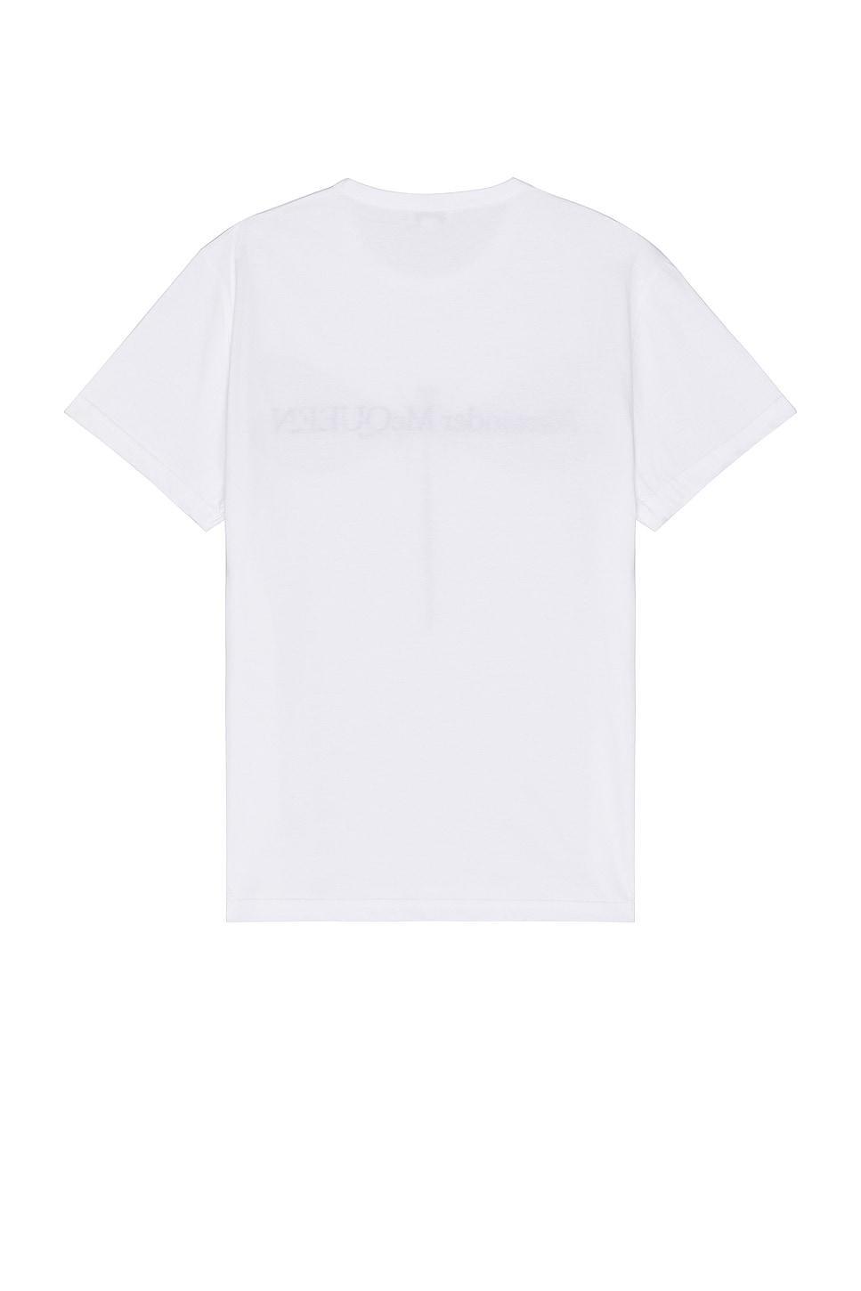 Alexander McQueen Dragonfly Print T-shirt White. (also in L, S, XL/1X). Product Image