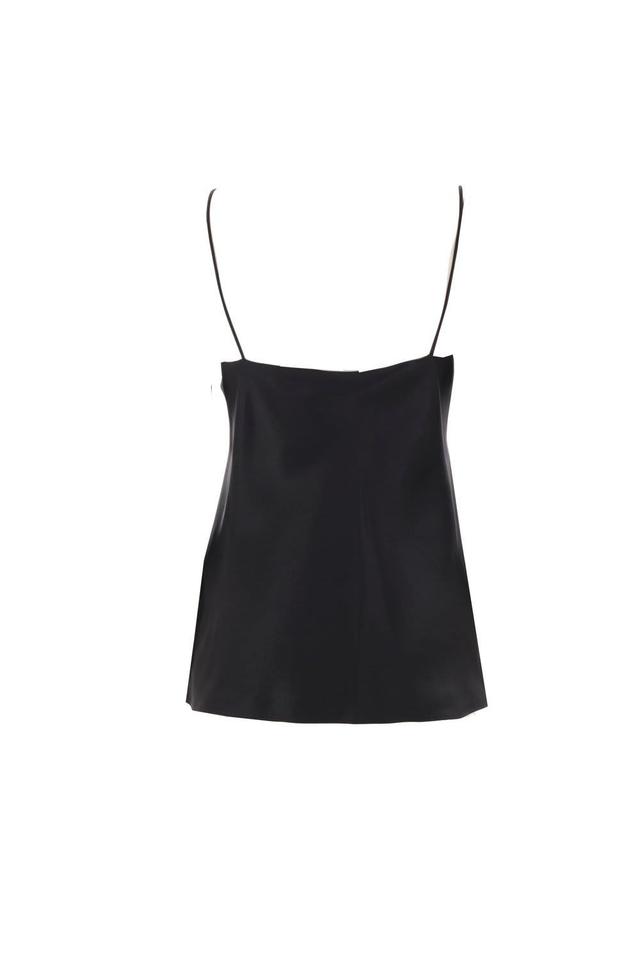 MAX MARA Metello Vneck Sleeveless Top In Black Product Image