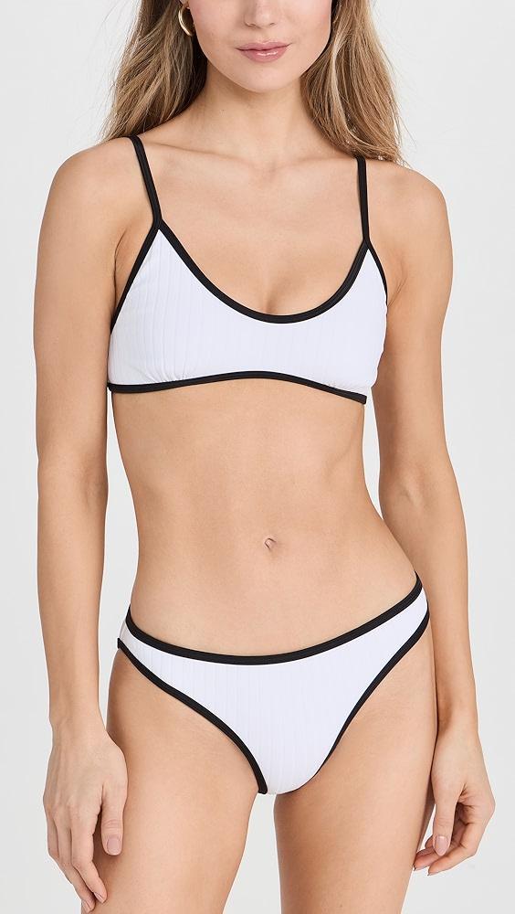 Solid & Striped The Rachel Bikini Top | Shopbop Product Image