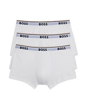 Mens Three Pack Of Stretch Cotton Trunks Product Image