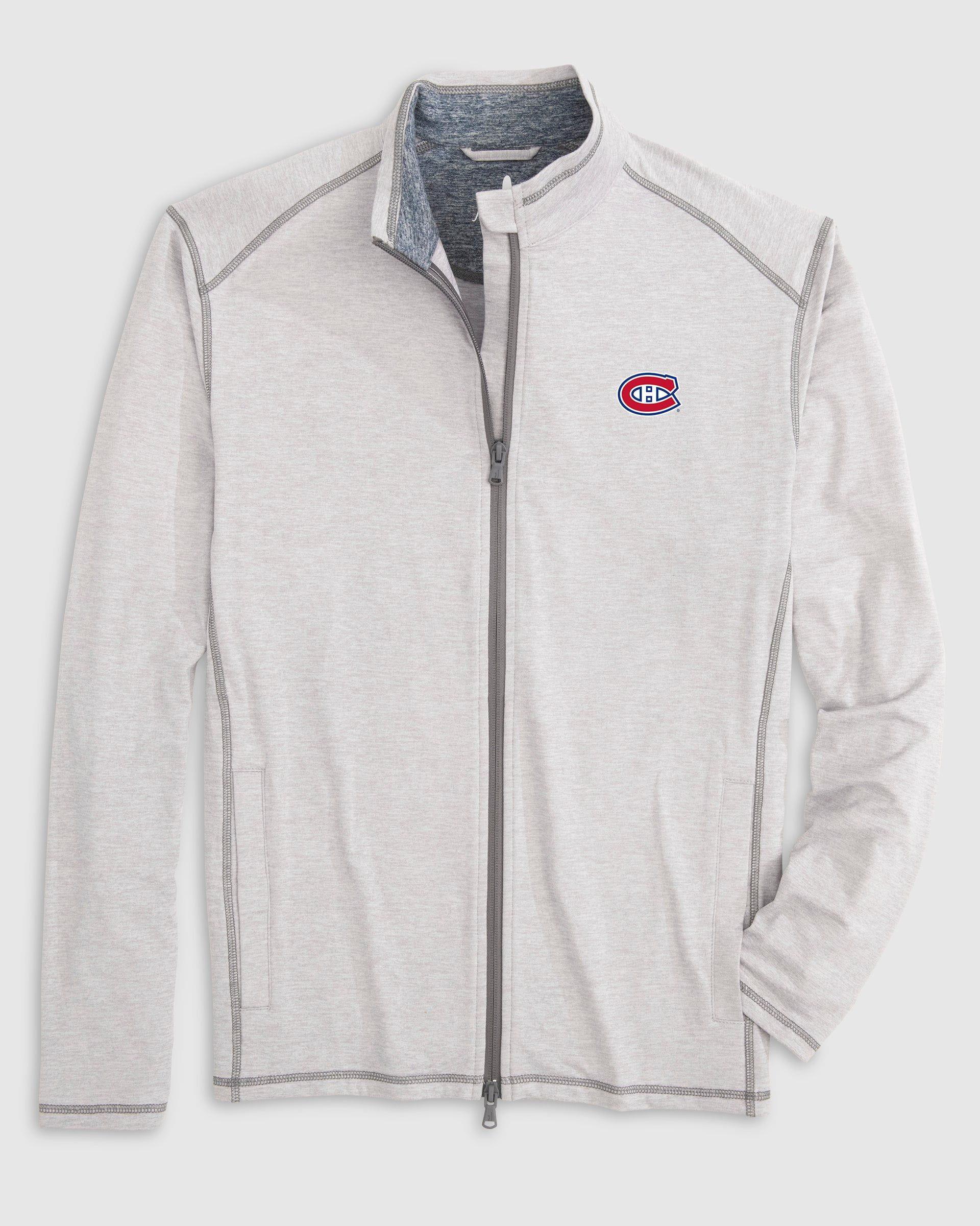 Detroit Red Wings Cade Heathered Performance Knit Jacket Product Image